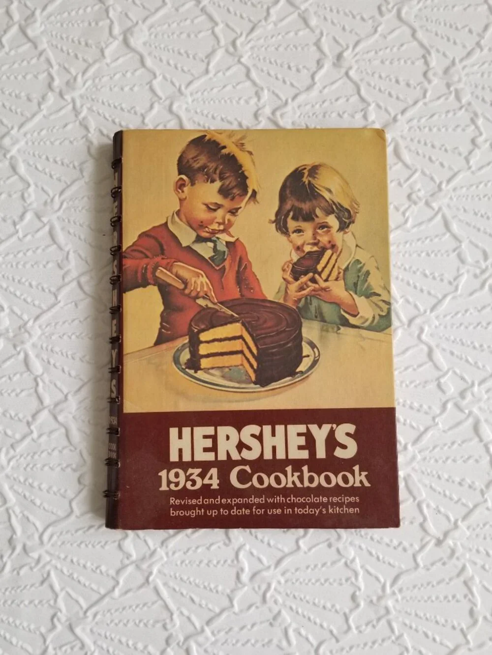 Hershey's 1934 Cookbook 1971 Edition Wirebound Spiral